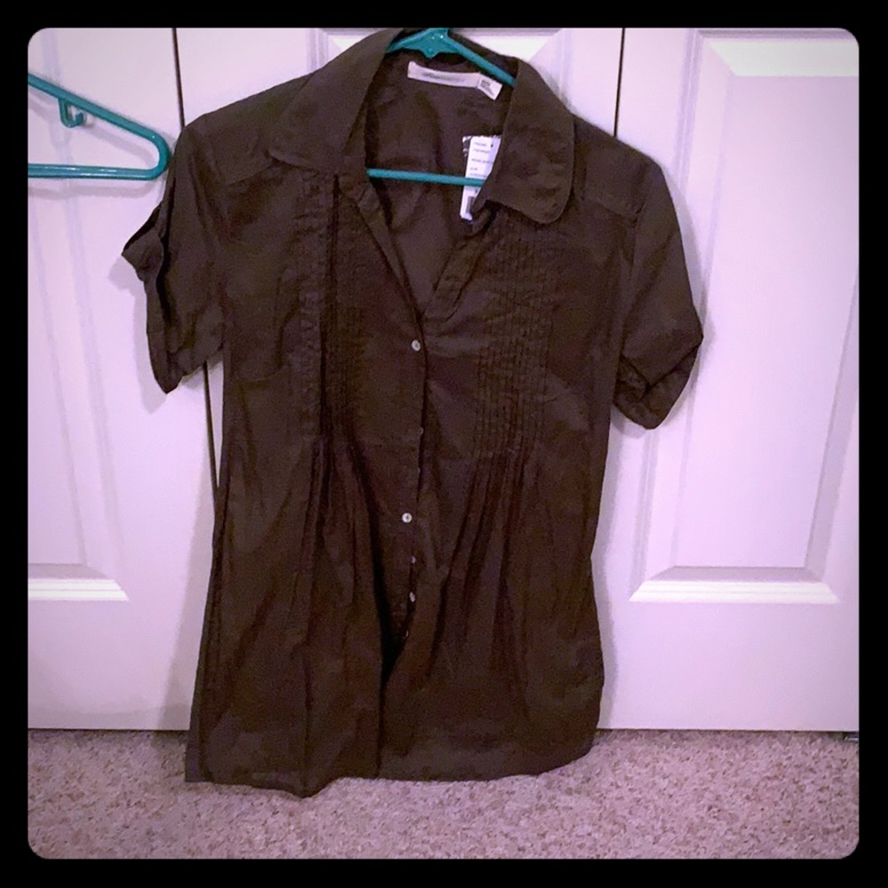 Olive Green Short Sleeve Tunic